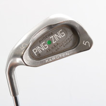 Ping Zing Individual 5 Iron Green Dot Steel KT-M Stiff Left-Hand G-135577