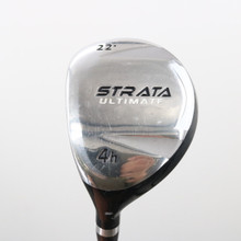 Strata Ultimate 4h Hybrid 22 Degrees Steel S Stiff Flex LH Left-Handed S-133699