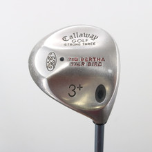 Callaway Big Bertha War Bird 3+ Fairway Wood Graphite RCH R Regular RH S-136550