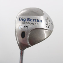 Callaway Big Bertha Steelhead Driver 11 Degrees Steel Uniflex Left-Hand S-136567