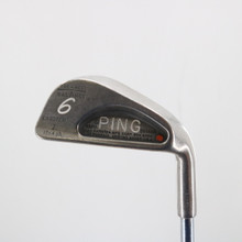 PING Karsten I Individual 6 Iron Orange Dot Steel Stiff Flex Right Hand C-136648