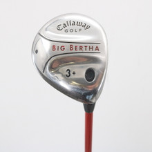 Callaway Big Bertha Fairway 3+ Wood Graphite S Stiff Flex Right-Handed P-136854