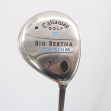 Callaway Big Bertha Ti Fairway 7 Wood 20 Deg Graphite Gems Ladies RH P-136869