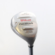 Wilson FatShaft Railer Metal Matrix 7 Fairway Wood Graphite S Stiff RH C-137475