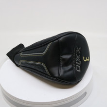 XXIO Prime 3 Fairway Wood Head Cover Headcover Only Black/Gold HC-3341J