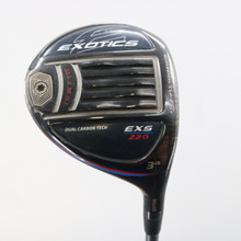 Tour Edge Exotics EXS 220 3 Fairway Wood 15 Deg Graphite S Stiff RH C-137971