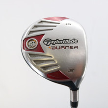 TaylorMade Burner Steel 3 Fairway Wood 15 Deg Graphite Reax S Stiff RH C-137998