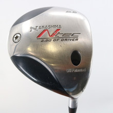 Nakashima Ntec 2.80 Ti Driver 9.5 Degrees Graphite Stiff Flex RH C-138027