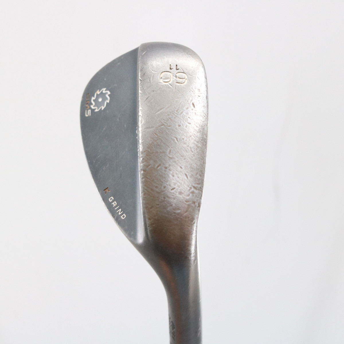 Titleist SM5 Raw Black Vokey Lob Wedge 60 Deg 60.11 K-Grind Steel  display picture 1