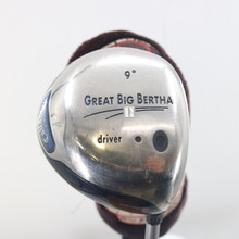 Callaway Great Big Bertha II Driver 9 Deg Graphite R Regular Flex RH C-138965