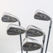 Ping G Iron Set 6-W Blue Dot Graphite TFC 80 SR Senior Flex Right-Hand C-139228