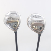 Callaway Big Bertha Fairway 7 & 9 Wood Set Graphite Gem Ladies Women RH S-138680