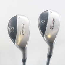 TaylorMade Rescue Mid 3 & 4 Hybrid Set 19 & 22 Deg Steel Stiff RH C-139236