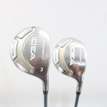 Adams Idea a7OS Wood Set 3 & 5 Woods Grafalloy 45 Women's Ladies RH S-138670