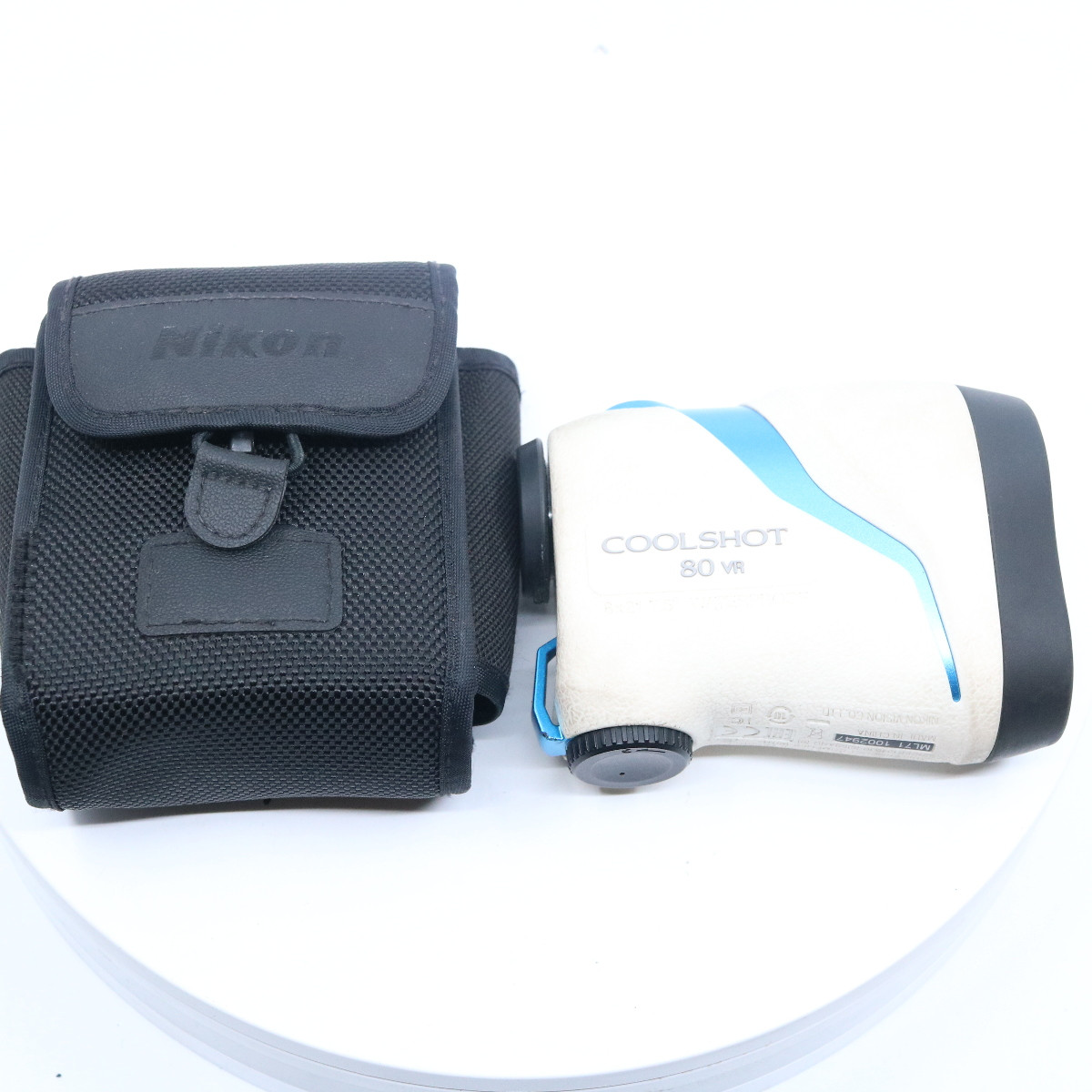 Nikon Coolshot 80 VR Laser Golf Rangefinder w/ Cover and Battery