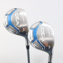 Adams Idea a7OS Wood Set 3 & 5 Woods Grafalloy 45 Women's Ladies RH C-139257