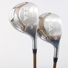 Adams Idea a7OS Wood Set 3 & 5 Woods Grafalloy 45 Women's Ladies RH C-139258