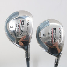 Adams Idea A2OS 3 & 5 Woods Set Graphite Women's Ladies Right-Handed S-138662