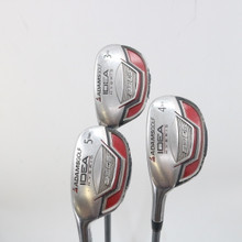 Adams Idea A3OS 3,4,& 5 Iron Hybrid Set Graphite R Regular Left-Handed S-138652