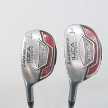 Adams Idea A3OS 3 & 4 Iron Hybrid Set Graphite R Regular Left-Handed S-138652