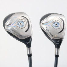 TaylorMade Jetspeed 4 & 5 Hybrid Set 22 & 25 Deg Graphite Ladies RH C-139274