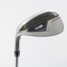 TaylorMade M6 S SW Sand Wedge Steel Shaft KBS 85 Regular Flex LH C-139289