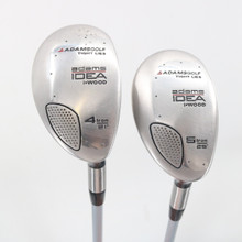 Adams IDEA i-Wood 4 & 5 Iron Hybrid Set 21 & 25 Deg Graphite Ladies RH P-139183