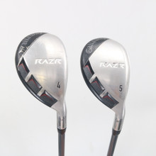 Callaway RAZR X 4 & 5 Hybrid Set 24 & 27 Deg Graphite L Ladies Flex RH P-139190