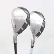 Callaway RAZR X 3 & 4 Hybrid Set 21 & 24 Deg Graphite A Senior Flex LH P-139191