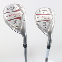 Callaway Diablo Edge 4 & 5 Hybrid Set 24 & 27 Deg Graphite Ladies  RH C-137555