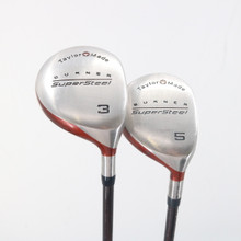 TaylorMade Supersteel Fairway 3 & 5 Wood Set Graphite Regular Flex RH P-139300