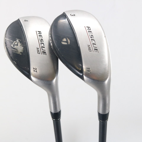 TaylorMade Rescue 3 Hybride – 19°, Graphite REAX, Flex Régulier, Droitier