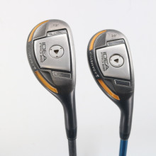 Adams Idea Pro a12 18 & 20 Deg Hybrid Set Graphite S Stiff Flex RH C-139359