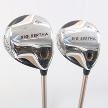 Callaway Golf Big Bertha Set 5 & 7 Graphite Shaft Womens Ladies RH C-139361