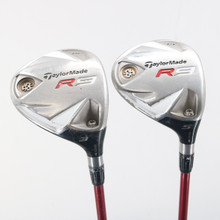 TaylorMade R9 Fairway 3 & 5 Wood Set Graphite Regular Flex RH C-139362