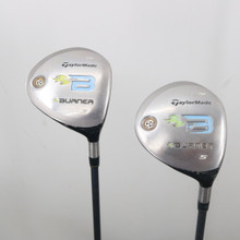 TaylorMade Burner High Launch 3 & 5 Wood Set Graphite Women Ladies RH S-138602