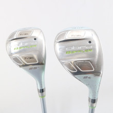 Cobra Baffler T-rail 3 & 4 Hybrid Set 22 & 25 Deg Graphite Ladies RH C-139370