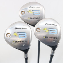 TaylorMade Burner High Launch 3,5 &7 Fairway Wood Set Graphite Ladies RH C-139372