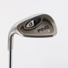 Ping i3 + Plus W PW Pitching Wedge Silver Dot Steel Stiff Flex LH C-139389