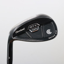 Cleveland 588 RTX 2.0 CB Black Satin Wedge 58 Deg 58.12 Steel Left-Hand S-138586