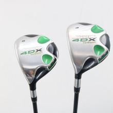 Nickent 4DX 3 & 5 Wood Set Graphite Stiff Flex Left-Handed C-139411