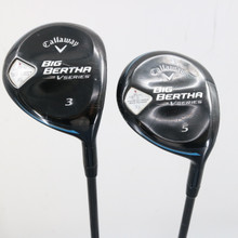 Callaway Big Bertha V Series Fairway 3 & 5 Wood Set Graphite Ladies RH P-139346