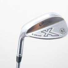 Callaway X-Forged White Chrome LW Lob Wedge 60 Deg 60.10 Steel LH C-140116