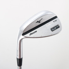 Mizuno MP-T5 White Satin G Gap Wedge 52 Deg 52.09 Steel Shaft Left Hand C-141198