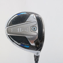 TaylorMade SIM Titanium 3 Fairway Wood 15 Deg HZRDUS 6.0 Stiff Flex RH C-141245