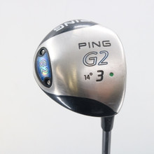 PING G2 3 Fairway Wood 14 Degrees Green Dot Graphite TFC 100 Regular RH C-141295