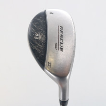 TaylorMade Rescue Mid 4 Hybrid 22 Degrees Graphite S Stiff Flex RH C-141522