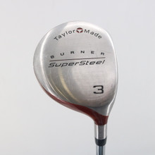 TaylorMade Burner SuperSteel Fairway 3 Wood Steel S-90 Stiff Right-Hand C-141575