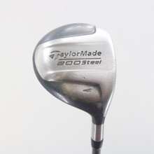 TaylorMade 200 Steel 4 Fairway Wood Graphite S-90 Stiff Flex RH C-141595