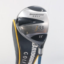 Bridgestone Golf J33 3 Wood 15 Deg Aldila Graphite X-Stiff Right Handed P-141799